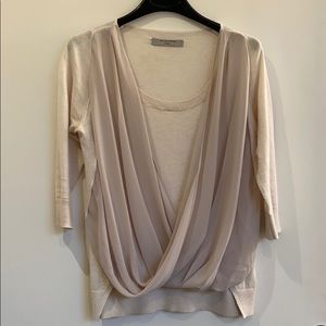 All Saints 3/4 sleeve sweater